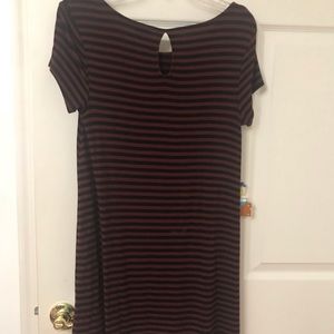 Mossimo Striped T-shirt Short Dress